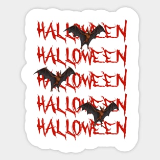 Repeated Halloween Sticker